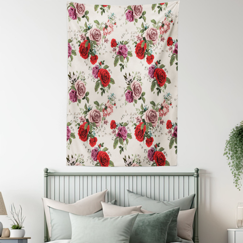 Romantic Roses Tapestry