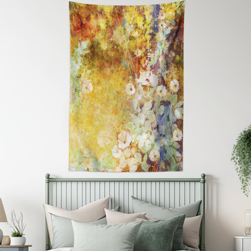 Fall Season Foliage Leaves Tapestry