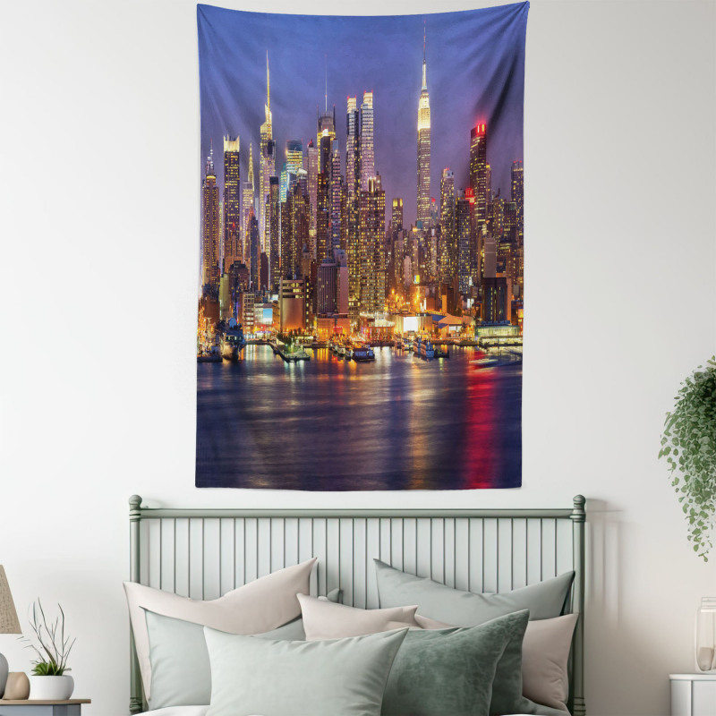 Urban Life Theme Tapestry