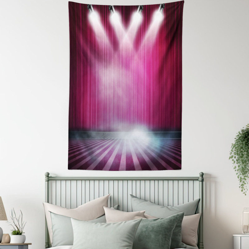 Stage Drapes Curtains Image Tapestry