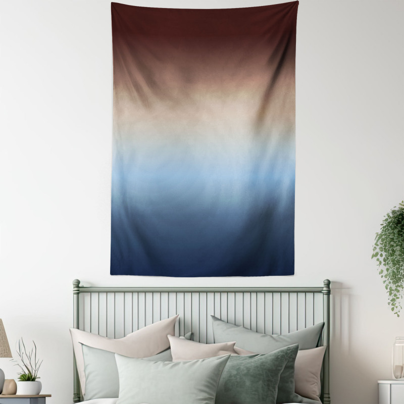 Gradual Color Change Modern Tapestry