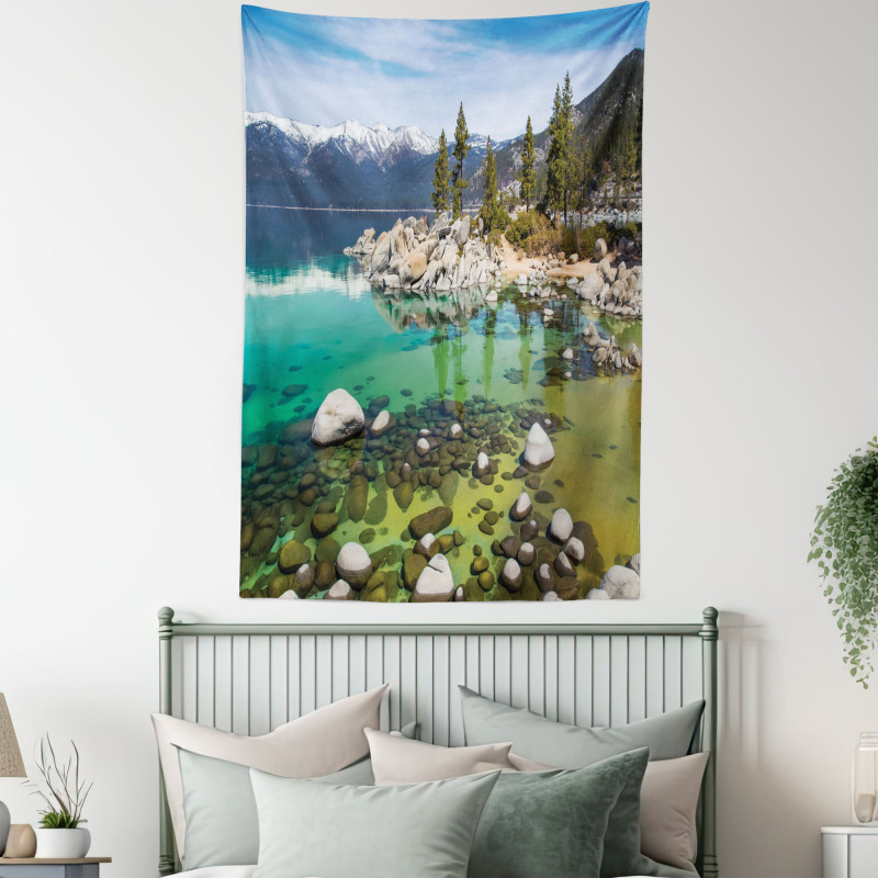 Sierra Nevada Lake Photo Tapestry