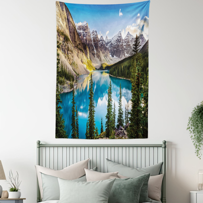 Canada Landscape Lake Photo Tapestry