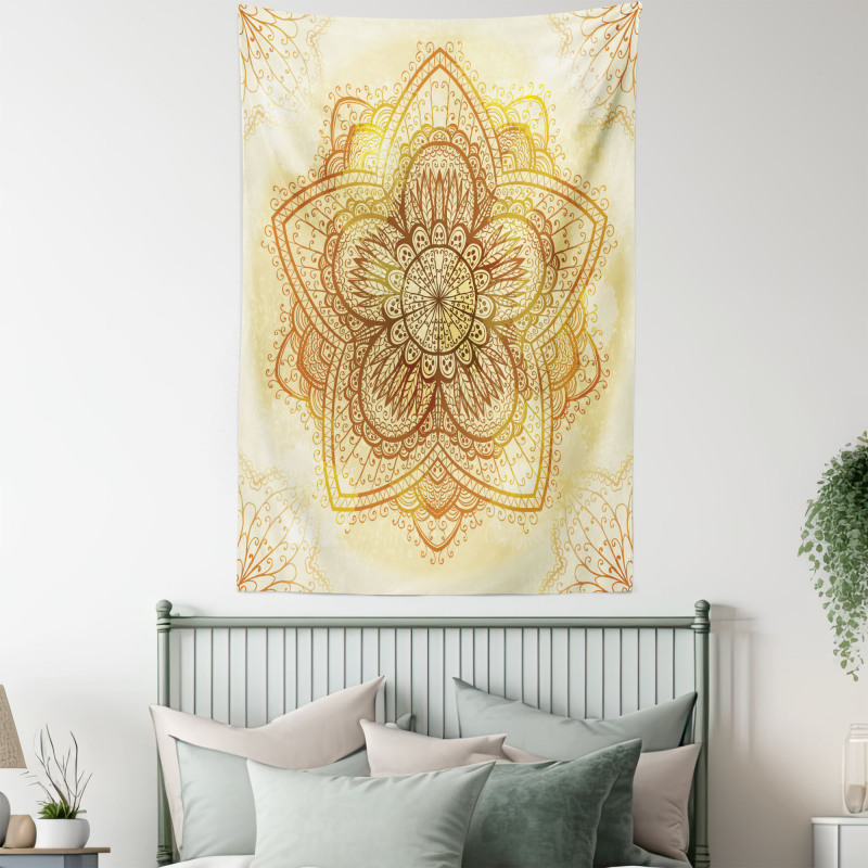 Old Mandala Tapestry