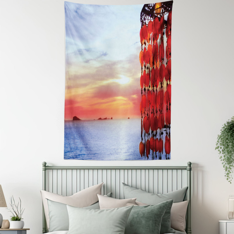 Dreamcatcher Ibiza Sunset Tapestry