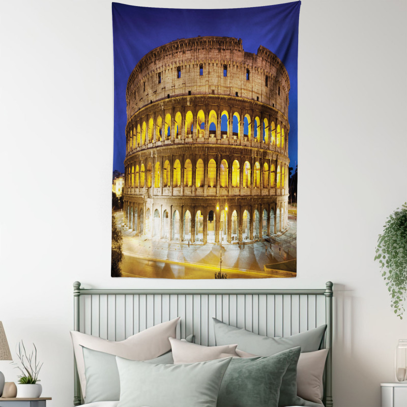 Historical Colosseum Tapestry