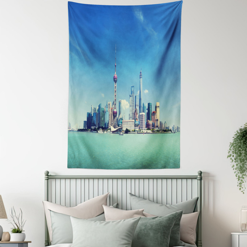 Shanghai Scenery Tapestry