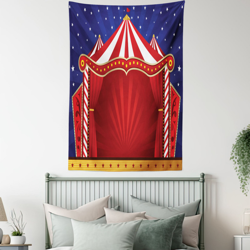 Canvas Circus Tent Tapestry