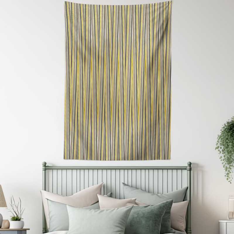 Funky Creative Zigzag Pattern Tapestry