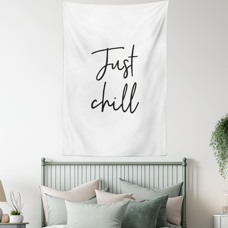 Hand Drawn Typography Tapestry