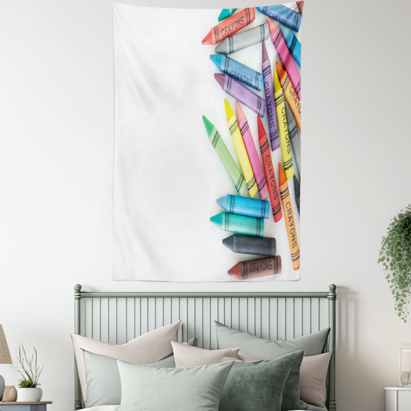 Colorful Painting Crafts Tapestry