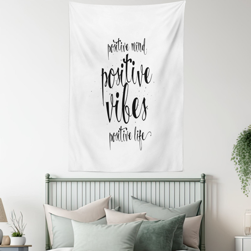 Motivational Words Tapestry