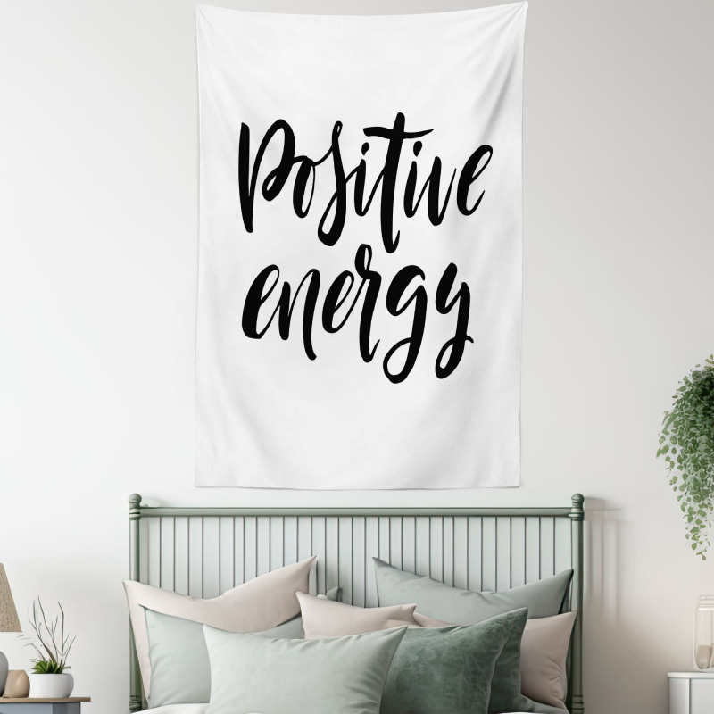 Cursive Vibe Tapestry