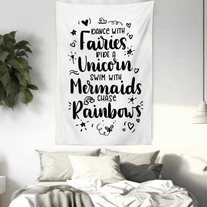 Creatures Phrases Tapestry