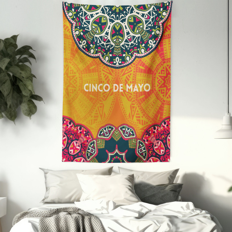 Motifs of Cinco de Mayo Tapestry