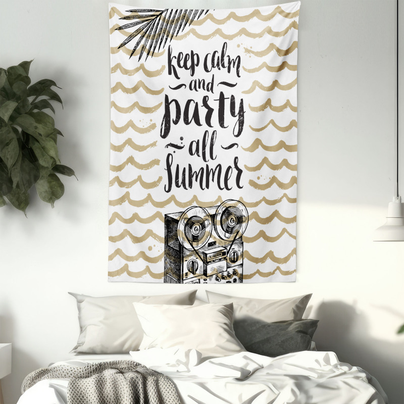 Party All Summer Sketch Tapestry