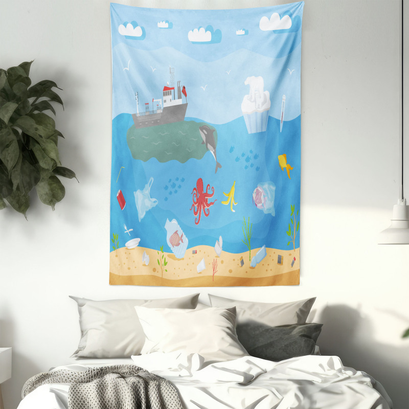 Save the Ocean Awareness Tapestry