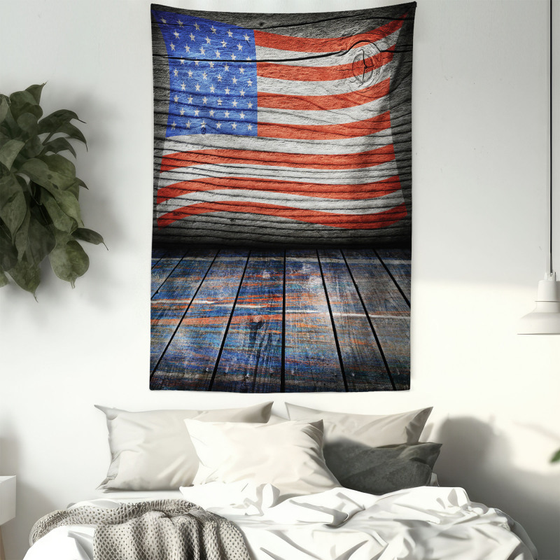 Patriotic National Flag Tapestry