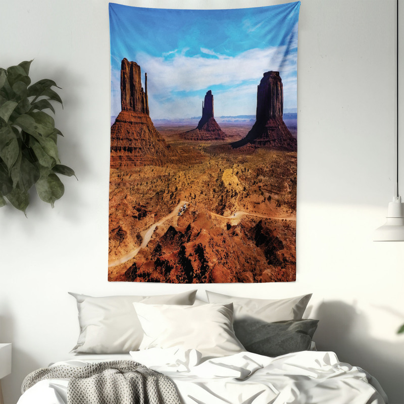 Monument 3 Buttes Tapestry
