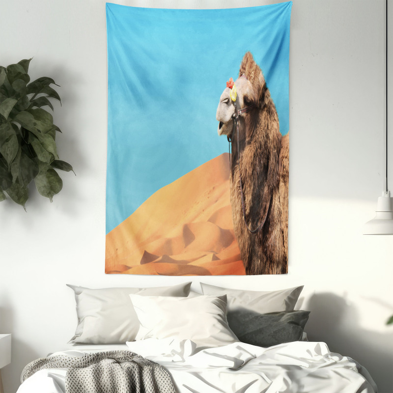 Camel Sand Dunes and Sky Tapestry