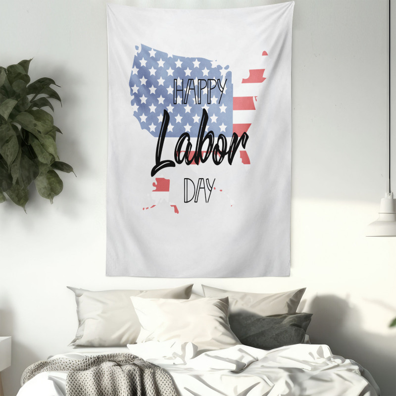 American Holiday Concept Tapestry