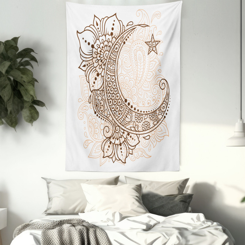 Mystic Oriental Paisley Tapestry