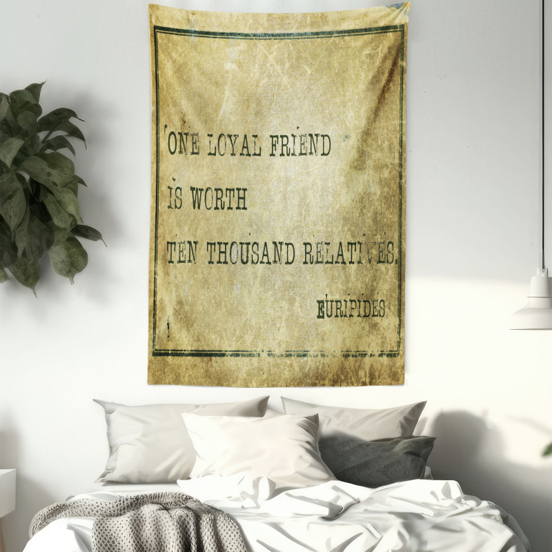 Euripides Sayings Art Tapestry