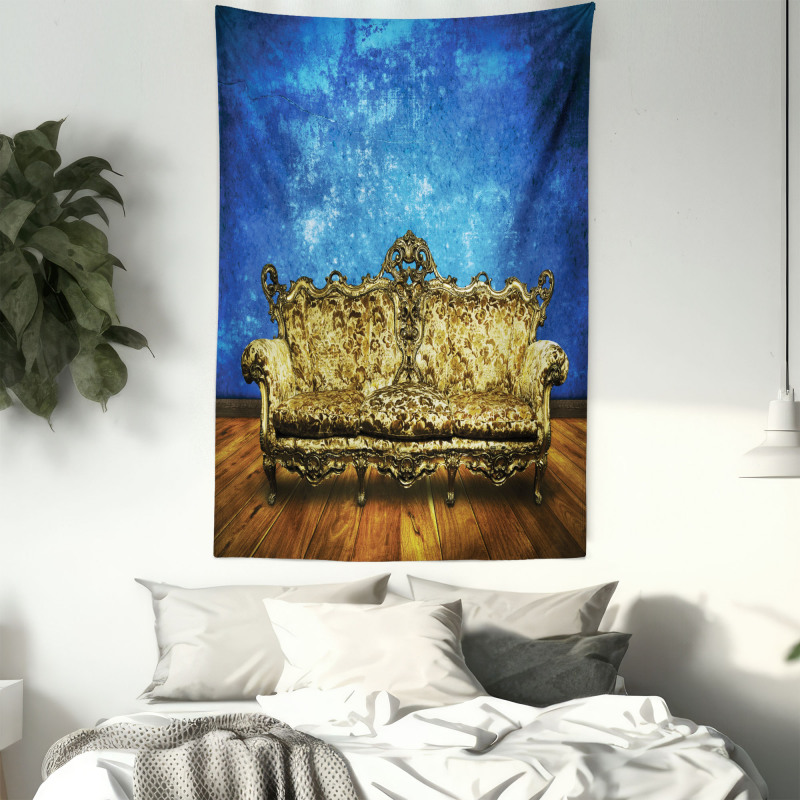 Antique Sofa in Room Tapestry