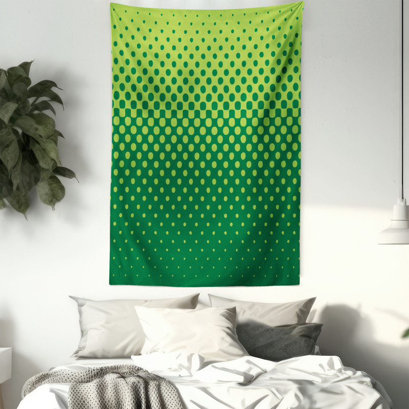 Vertical Halftone Tapestry