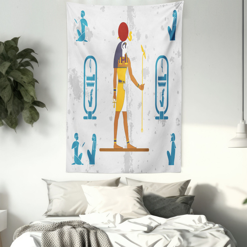 Historical Ancient Figures Tapestry