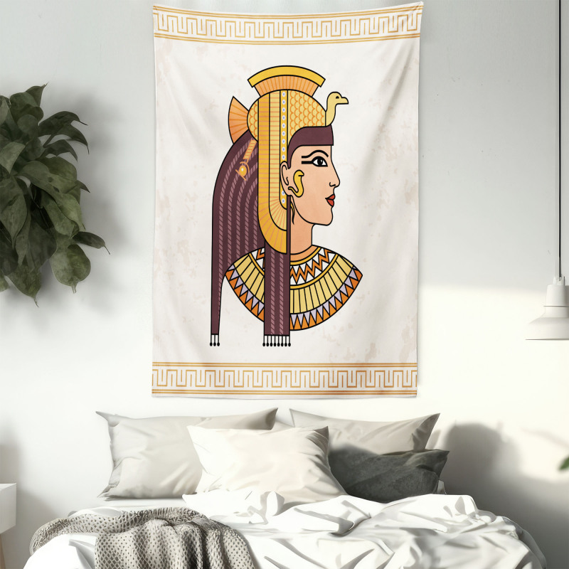 Ancient Woman Character Tapestry