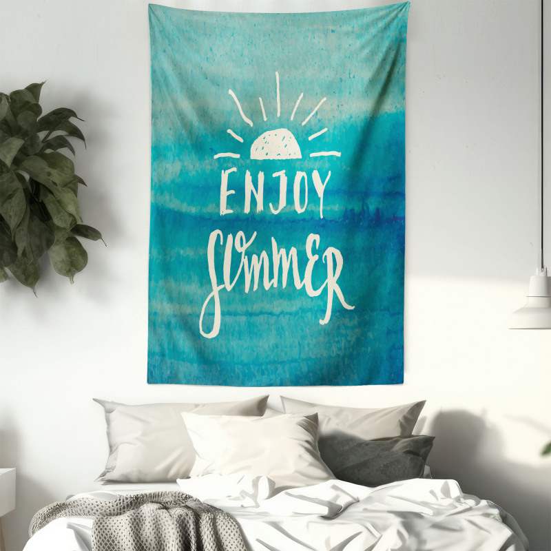 Enjoy Summer on Watercolor Tapestry