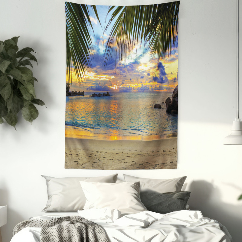 Exotic Beach Photo Tapestry