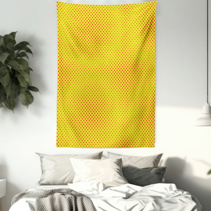 Graphic Halftone Tapestry