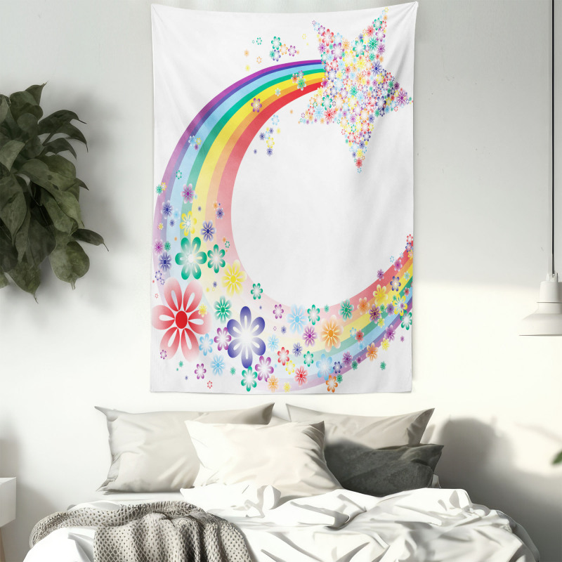 Nature Spring Floral Tapestry
