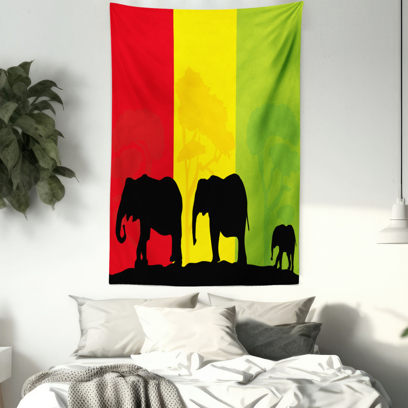 Fauna Elephant Tapestry