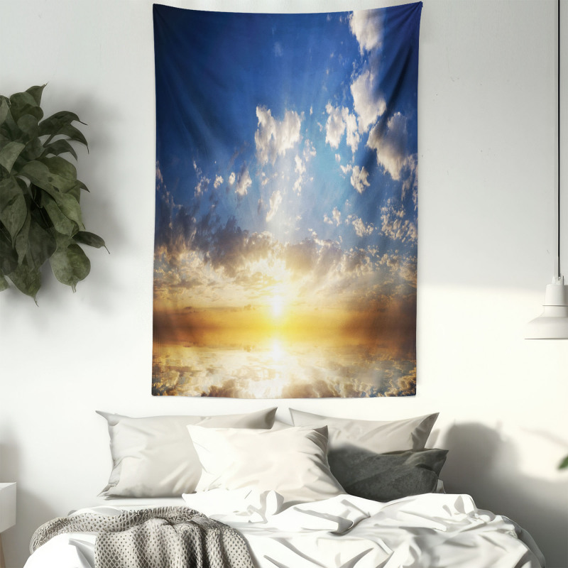 Sunset Reflection on Sea Tapestry