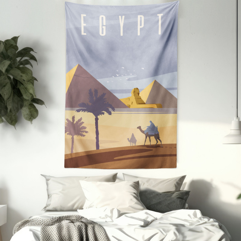 Cleopatra Pyramids Tapestry