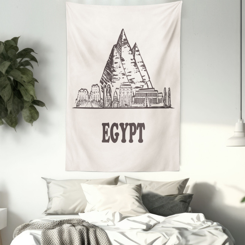 Pyramids Cheops Tapestry