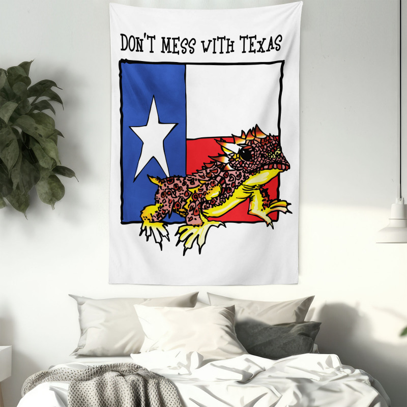 American Texas City Tapestry