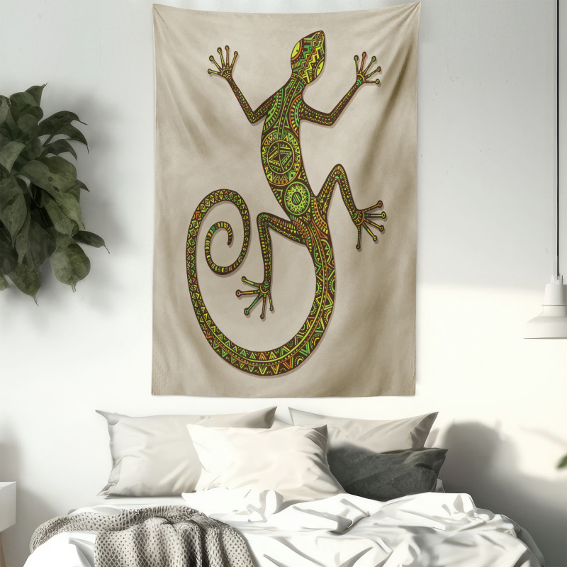 Lizard Pattern Tapestry