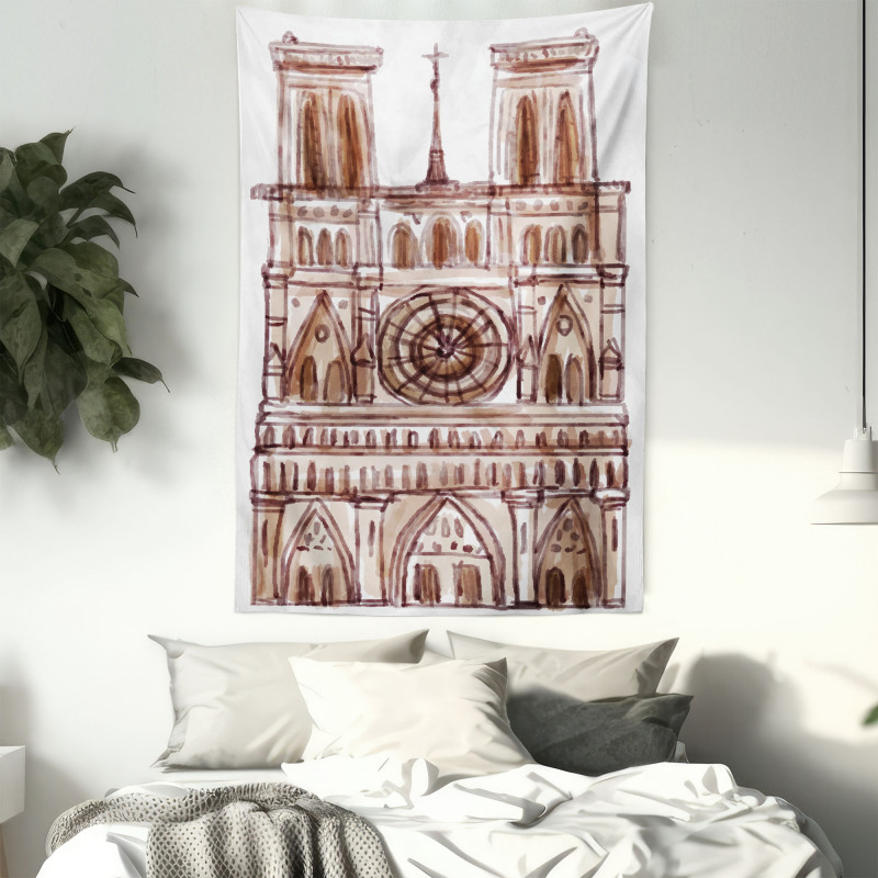 Landmark Sketch Tapestry