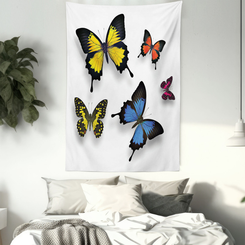 Nature Moths Wings Tapestry