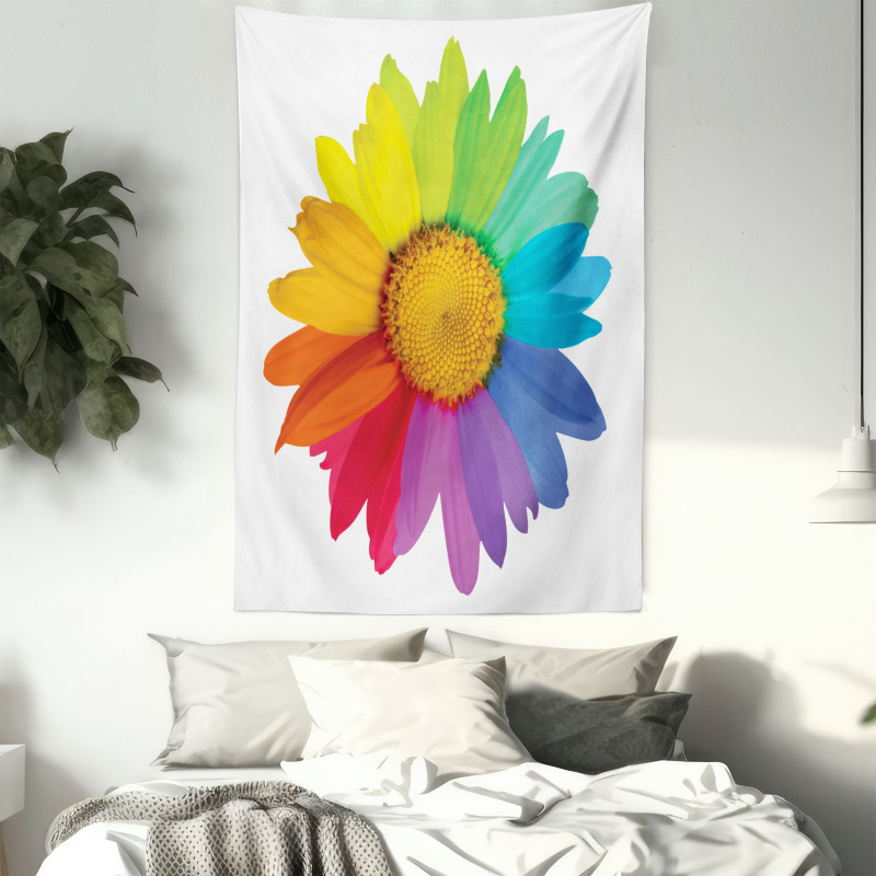 Hippie Daisy Spring Tapestry