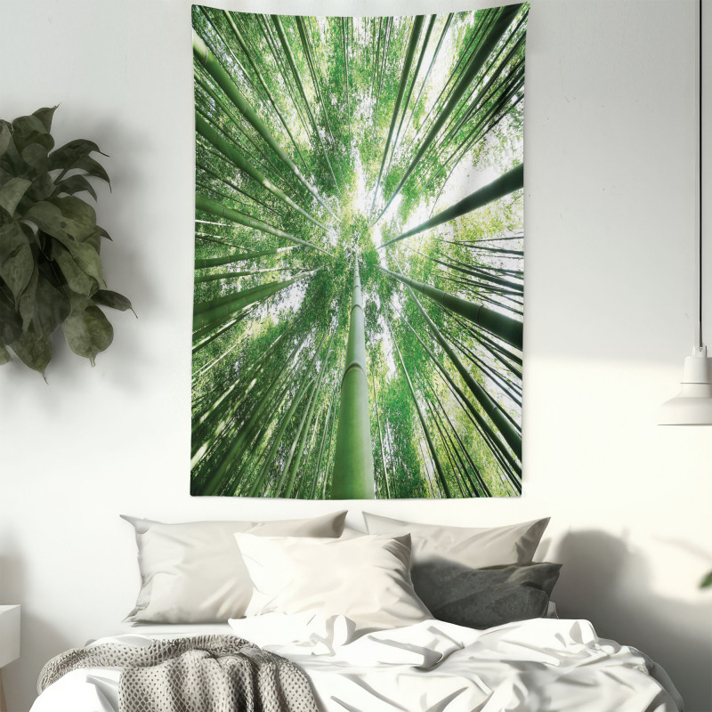 Tropic Rain Forest Bamboo Tapestry