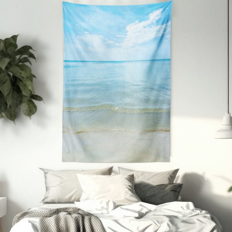 Sea Horizon Shore Beach Tapestry