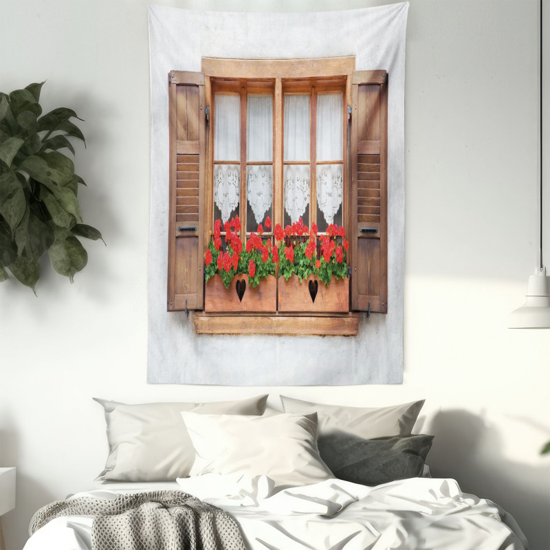 European Rustic Shutters Tapestry