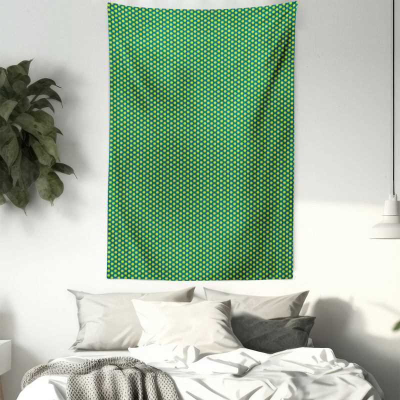 Natural Geometric Items Tapestry