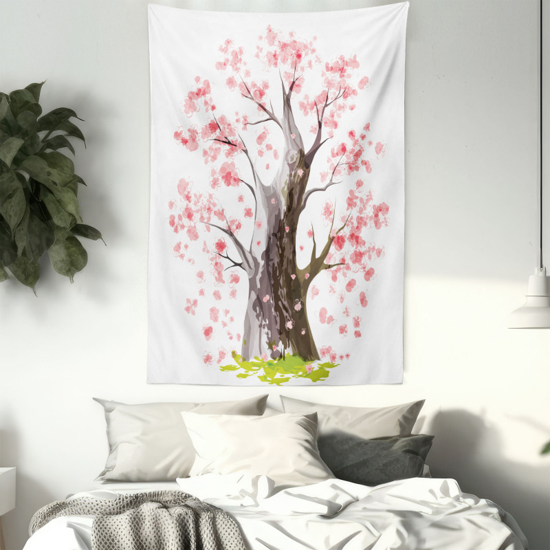 Blooming Sakura Tapestry