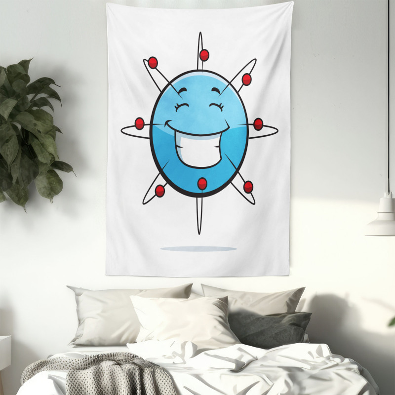 Scientific Cheerful Particle Tapestry